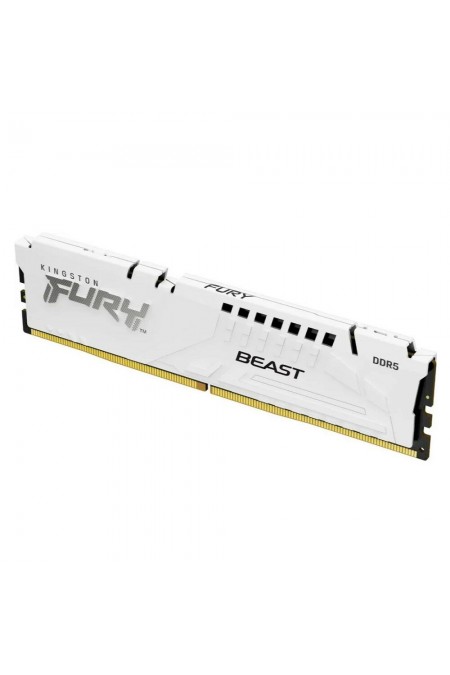 Оперативная память Kingston Fury Beast White Expo 16 ГБ DDR5 6400 МГц DIMM CL32 (KF564C32BWE-16) 1