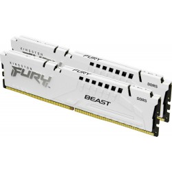 Оперативная память Kingston Fury Beast White Expo 32 ГБ (16 ГБ x 2 шт.) DDR5 5600 МГц DIMM CL36 (KF556C36BWEK2-32)