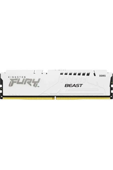 Оперативная память Kingston Fury Beast White Expo 32 ГБ (16 ГБ x 2 шт.) DDR5 6800 МГц DIMM CL34 (KF568C34BWEK2-32) 1