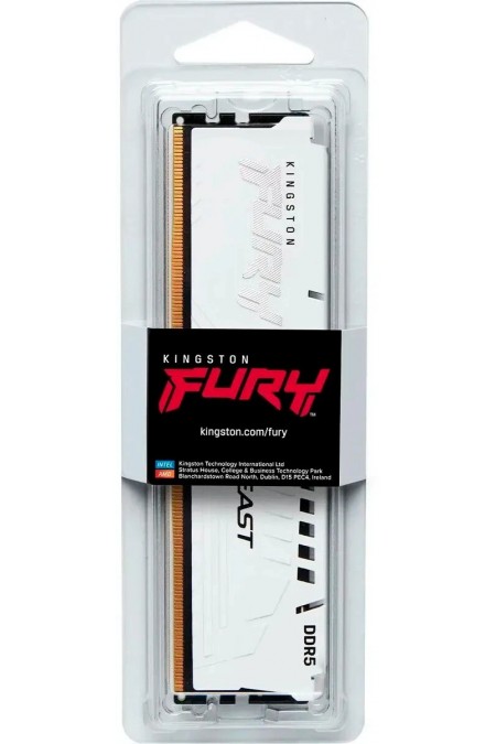 Оперативная память Kingston Fury Beast White Expo 32 ГБ (16 ГБ x 2 шт.) DDR5 6800 МГц DIMM CL34 (KF568C34BWEK2-32) 2
