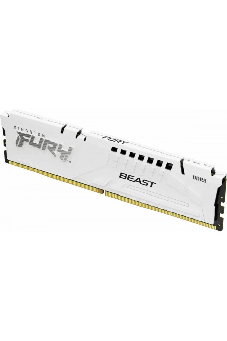 Оперативная память Kingston Fury Beast White Expo 32 ГБ DDR5 6000 МГц DIMM CL36 (KF560C36BWE-32) 1