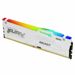 Оперативная память Kingston FURY Beast White RGB 32 ГБ DDR5 5600 МГц DIMM CL40 (KF556C40BWA-32)