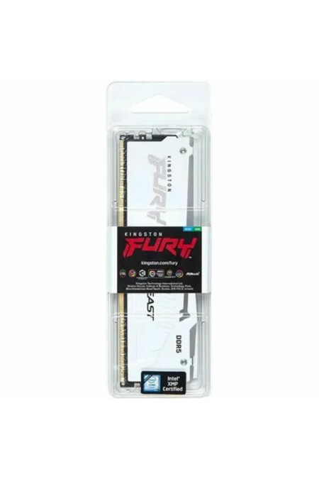 Оперативная память Kingston FURY Beast White RGB 32 ГБ DDR5 5600 МГц DIMM CL40 (KF556C40BWA-32) 2