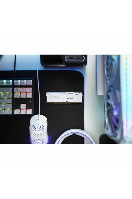 Оперативная память Kingston Fury Beast White RGB XMP 128 ГБ (32 ГБ x 4 шт.) DDR5 5200 МГц DIMM CL40 (KF552C40BWAK4-128) 8