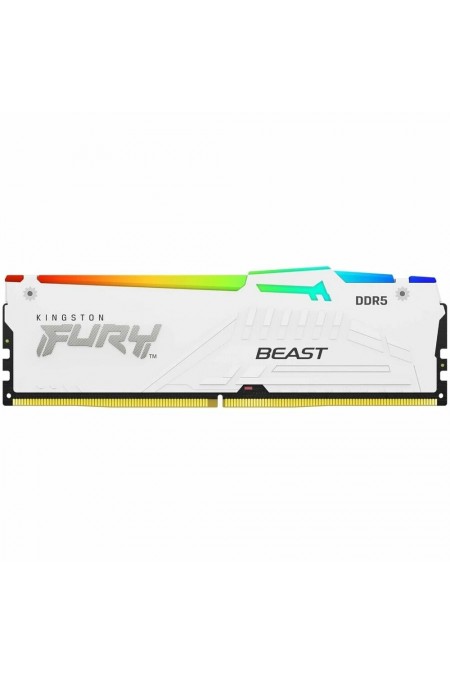 Оперативная память Kingston Fury Beast White RGB XMP 32 ГБ (16 ГБ x 2 шт.) DDR5 6000 МГц DIMM CL30 (KF560C30BWAK2-32) 2