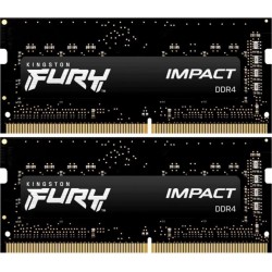 Оперативная память Kingston FURY Impact 16 ГБ (8 ГБ x 2 шт.) DDR4 3200 МГц SODIMM CL20 (KF432S20IBK2/16)