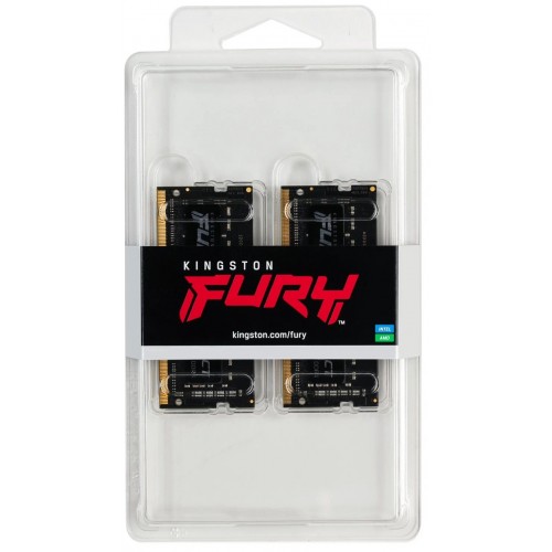 Оперативная память Kingston FURY Impact 16 ГБ (8 ГБ x 2 шт.) DDR4 3200 МГц SODIMM CL20 (KF432S20IBK2/16) 2