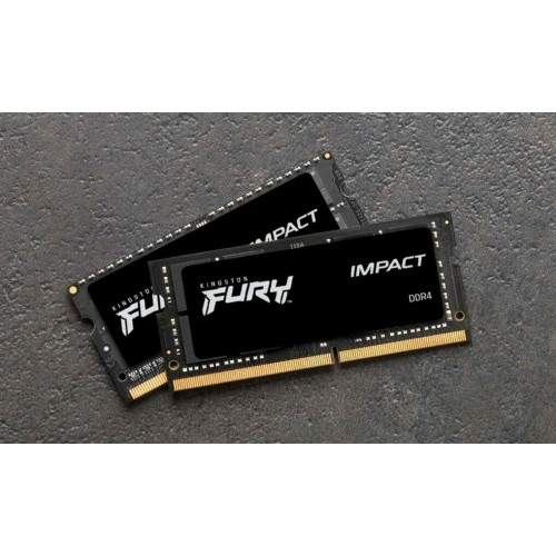 Оперативная память Kingston FURY Impact 16 ГБ (8 ГБ x 2 шт.) DDR4 3200 МГц SODIMM CL20 (KF432S20IBK2/16) 4