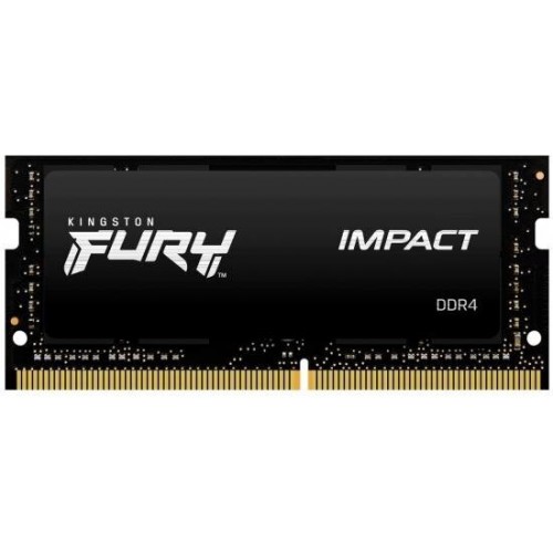 Оперативная память Kingston FURY Impact 16 ГБ (8 ГБ x 2 шт.) DDR4 3200 МГц SODIMM CL20 (KF432S20IBK2/16) 6