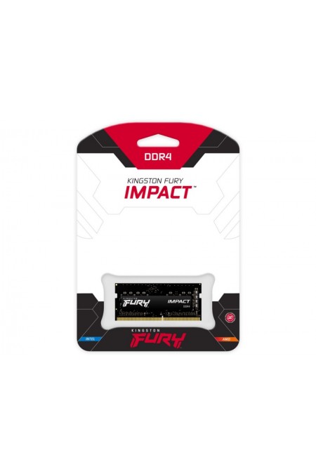 Оперативная память Kingston FURY Impact 16 ГБ DDR4 SODIMM CL20 (KF432S20IB/16) 6
