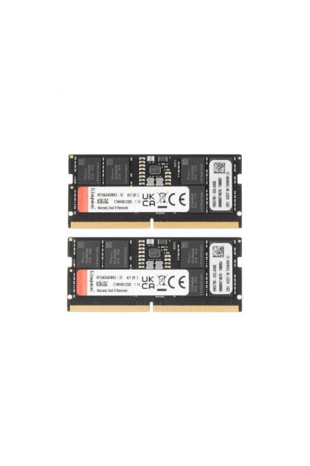 Оперативная память Kingston FURY Impact 32 ГБ (16 ГБ x 2 шт.) DDR5 5600 МГц SODIMM (KF556S40IBK2-32) 2
