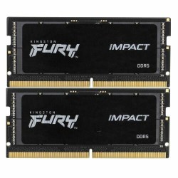 Оперативная память Kingston Fury Impact 32 ГБ (16 ГБ x 2 шт.) DDR5 6000 МГц SODIMM (KF560S38IBK2-32)