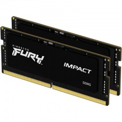 Оперативная память Kingston Fury Impact 32 ГБ (16 ГБ x 2 шт.) DDR5 6400 МГц SODIMM (KF564S38IBK2-32)