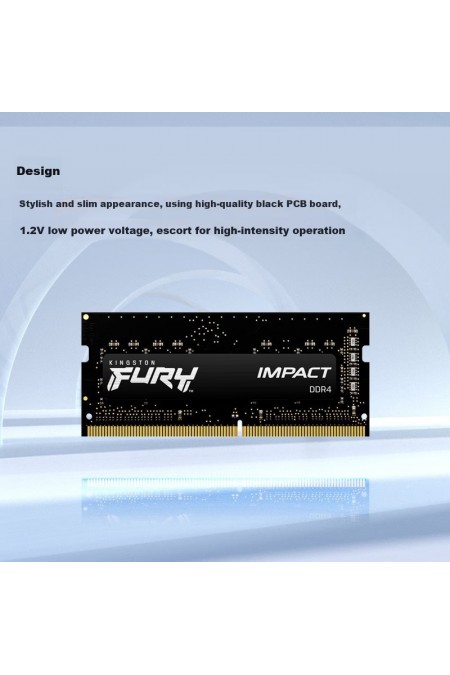 Оперативная память Kingston FURY Impact 32 ГБ DDR4 3200 МГц SODIMM CL20 (KF432S20IB/32) 2