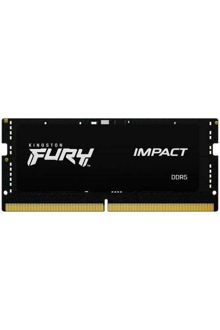 Оперативная память Kingston Fury Impact 32 ГБ DDR5 4800 МГц SODIMM CL38 (KF548S38IB-32) 