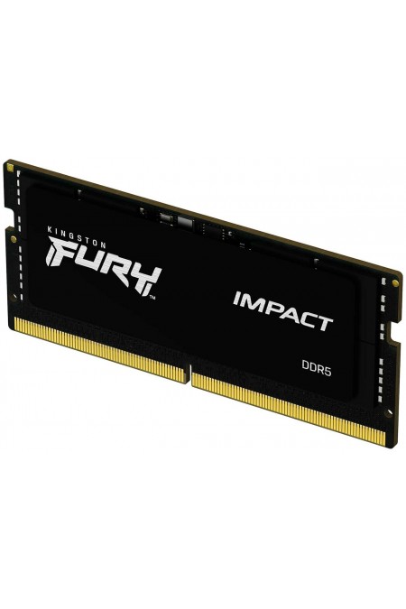 Оперативная память Kingston Fury Impact 32 ГБ DDR5 4800 МГц SODIMM CL38 (KF548S38IB-32) 1