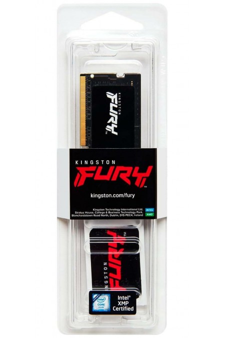 Оперативная память Kingston Fury Impact 32 ГБ DDR5 4800 МГц SODIMM CL38 (KF548S38IB-32) 3