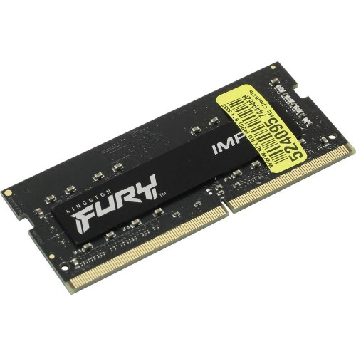 Оперативная память Kingston FURY Impact 8 ГБ DDR4 3200 МГц SODIMM CL20 (KF432S20IB/8) 2