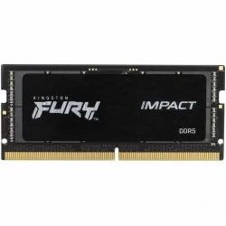 Оперативная память Kingston Fury Impact Black XMP 16 ГБ DDR5 6400 МГц SODIMM CL38 (KF564S38IB-16)