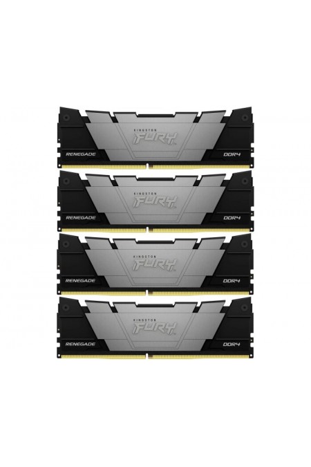 Оперативная память Kingston FURY Renegade Black 64 ГБ (16 ГБ x 4 шт.) DDR4 3200 МГц DIMM CL16 (KF432C16RB12K4/64) 