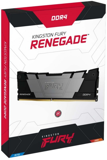 Оперативная память Kingston Fury Renegade Black 64 ГБ (32 ГБ x 2 шт.) DDR4 3200 МГц DIMM CL16 (KF432C16RB2K2/64) 4