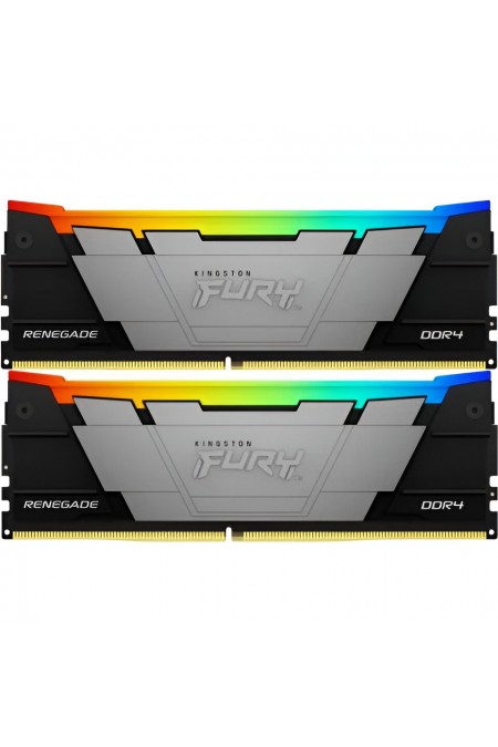 Оперативная память Kingston FURY Renegade Black RGB 64 ГБ (32 ГБ x 2 шт.) DDR4 3200 МГц DIMM CL16 (KF432C16RB2AK2/64) 3