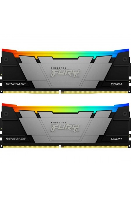 Оперативная память Kingston Fury Renegade RGB 16 ГБ DDR4 3600 МГц DIMM CL16 (KF436C16RB2AK2/16) 
