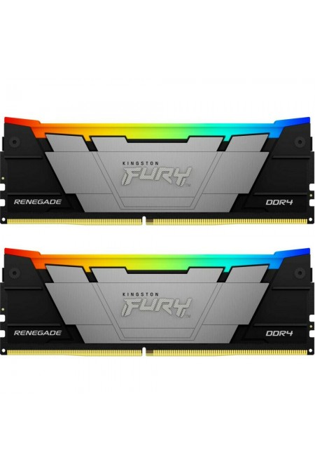 Оперативная память Kingston FURY Renegade RGB 16 ГБ DDR4 4600 МГц DIMM CL19 (KF446C19RB2AK2/16) 