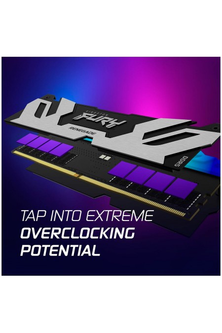 Оперативная память Kingston Fury Renegade RGB 32 ГБ (16 ГБ x 2 шт.) DDR5 6400 МГц DIMM CL32 (KF564C32RWAK2-64) 5