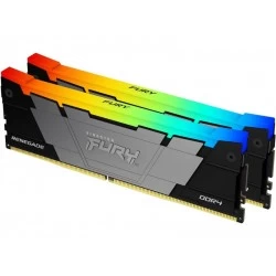 Оперативная память Kingston Fury Renegade RGB 64 ГБ (32 ГБ x 2 шт.) DDR4 3600 МГц DIMM CL18 (KF436C18RB2AK2/64)