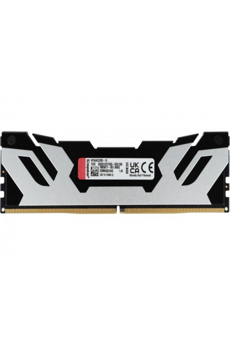 Оперативная память Kingston FURY Renegade Silver 16 ГБ DDR5 6400 МГц DIMM CL32 (KF564C32RS-16) 9