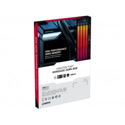 Оперативная память Kingston Fury Renegade Silver/Black RGB 24 ГБ DDR5 7200 МГц DIMM CL38 (KF572C38RSA-24)