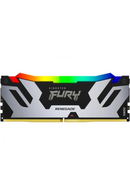 Оперативная память Kingston Fury Renegade Silver/Black RGB 24 ГБ DDR5 7200 МГц DIMM CL38 (KF572C38RSA-24) 