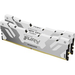 Оперативная память Kingston Fury Renegade Silver/White XMP 32 ГБ (16 ГБ x 2 шт.) DDR5 7200 МГц DIMM CL38 (KF572C38RWK2-32)