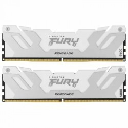 Оперативная память Kingston Fury Renegade Silver/White XMP 32 ГБ (16 ГБ x 2 шт.) DDR5 7600 МГц DIMM CL38 (KF576C38RWK2-32)