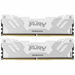 Оперативная память Kingston Fury Renegade Silver/White XMP 32 ГБ (16 ГБ x 2 шт.) DDR5 7600 МГц DIMM CL38 (KF576C38RWK2-32)