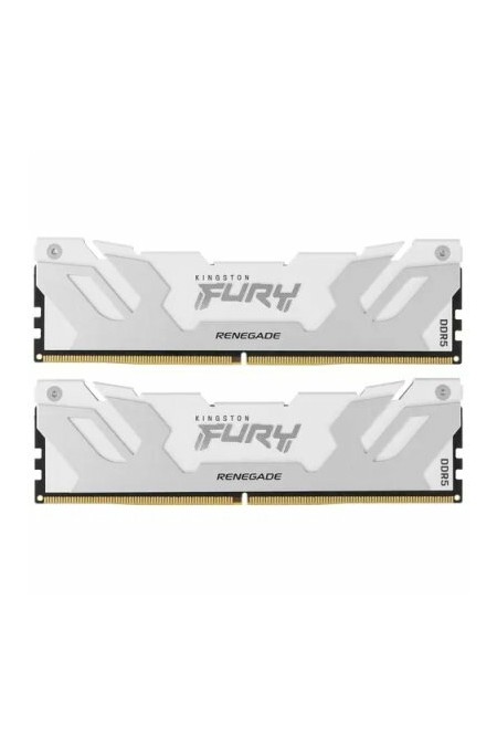 Оперативная память Kingston Fury Renegade Silver/White XMP 32 ГБ (16 ГБ x 2 шт.) DDR5 7600 МГц DIMM CL38 (KF576C38RWK2-32) 