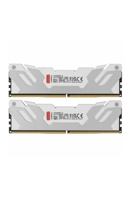 Оперативная память Kingston Fury Renegade Silver/White XMP 32 ГБ (16 ГБ x 2 шт.) DDR5 7600 МГц DIMM CL38 (KF576C38RWK2-32) 2
