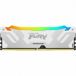 Оперативная память Kingston Fury Renegade White RGB 16 ГБ DDR5 6800 МГц DIMM CL36 (KF568C36RWA-16)