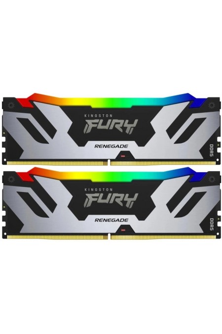 Оперативная память Kingston Fury Renegade XMP 32 ГБ (16 ГБ x 2 шт.) DDR5 7600 МГц DIMM CL38 (KF576C38RSAK2-32) 