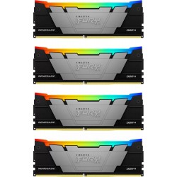 Оперативная память Kingston FURYRenegadeRGB 64 ГБ (16 ГБ x 4 шт.) DDR4 3200 МГц DIMM CL16 (KF432C16RB12AK4/64)