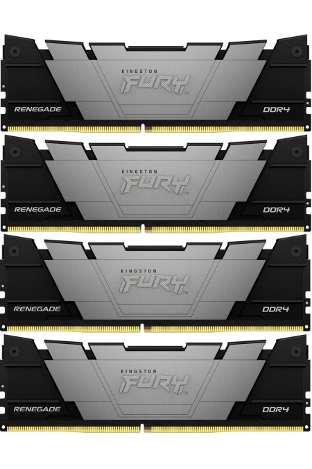 Оперативная память Kingston Kingston FURY Renegaden Black 64 ГБ (16 ГБ x 4 шт.) DDR4 3600 МГц DDR4 DIMM CL16 (KF436C16RB12K4/64) 2