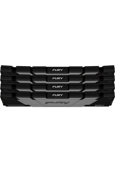 Оперативная память Kingston Kingston FURY Renegaden Black 64 ГБ (16 ГБ x 4 шт.) DDR4 3600 МГц DDR4 DIMM CL16 (KF436C16RB12K4/64) 3