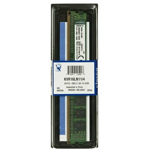 Оперативная память Kingston ValueRAM 4 ГБ DDR3L 1600 МГц DIMM CL11 (KVR16LN11/4WP) 9