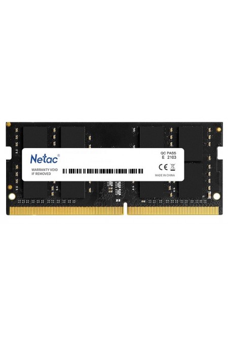 Оперативная память Netac 16 ГБ DDR4 2666 МГц SODIMM (NTBSD4N26SP-16) 2