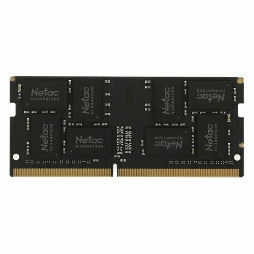 Оперативная память Netac 16 ГБ DDR4 2666 МГц SODIMM (NTBSD4N26SP-16) 5
