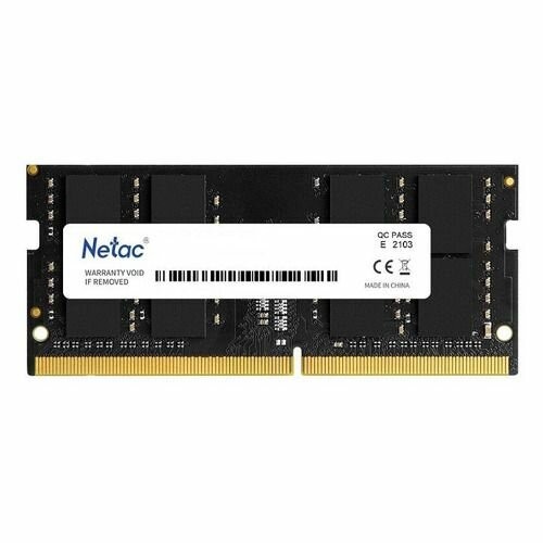 Оперативная память Netac 16 ГБ DDR4 3200 МГц SODIMM (NTBSD4N32SP-16) 