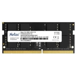 Оперативная память Netac 4 ГБ DDR4 2666 МГц SODIMM CL19 (NTBSD4N26SP-04)