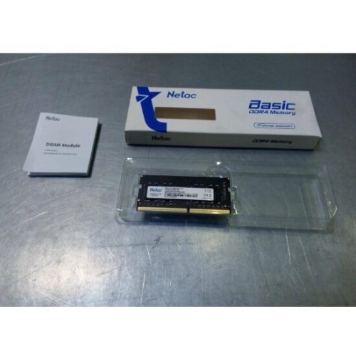 Оперативная память Netac 8 ГБ DDR4 2666 МГц SODIMM CL19 (NTBSD4N26SP-08) 3