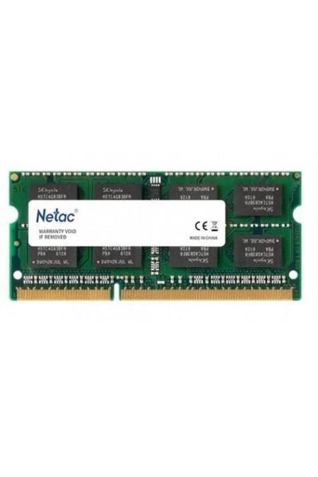 Оперативная память Netac Basics 8 ГБ DDR3L 1600 МГц SODIMM CL11 (NTBSD3N16SP-08) 